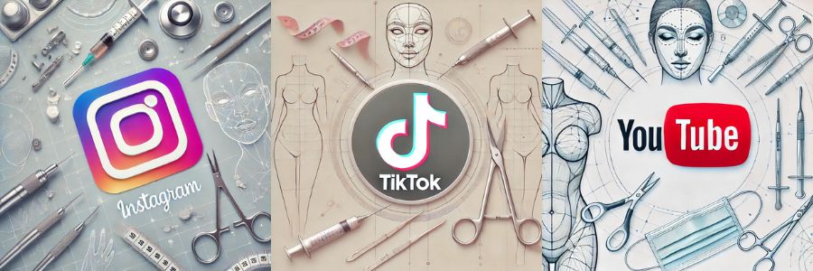 Plastic Surgery Social Media
Instagram TikTok Youtube